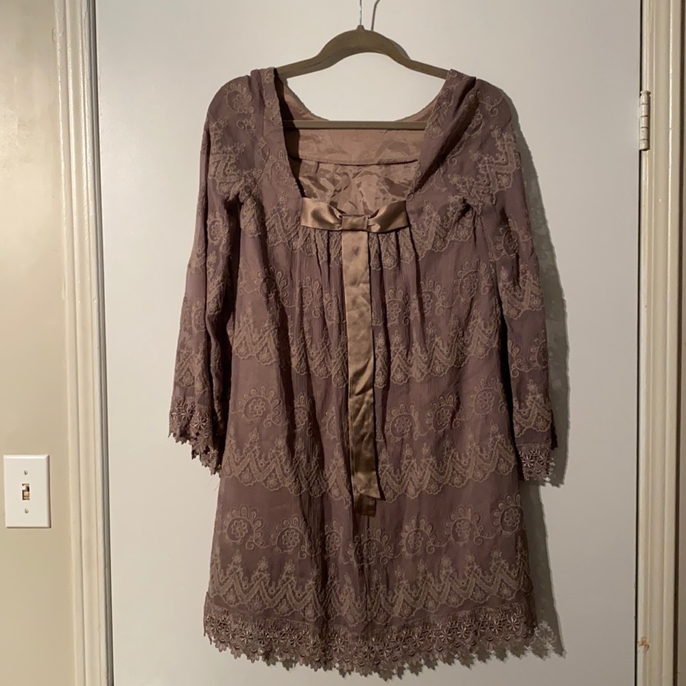 Amazing mauve tunic , NEW!